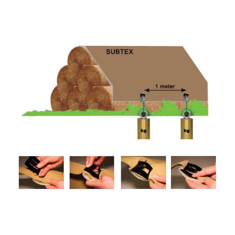 Subtex plachta-clacpack syst�m - spona na pripevnenie k plachte