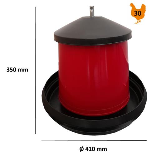 Krm�tko tubusov� z�vesn� plastov� objem 10kg