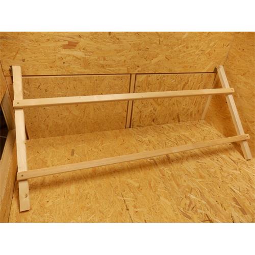 Zateplený kurnik pre 10 - 12 sliepok, 182 x 137 x 105 cm