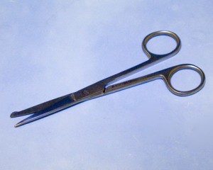 Chirurgick� no�nice rovn� s guli�kou 14 cm