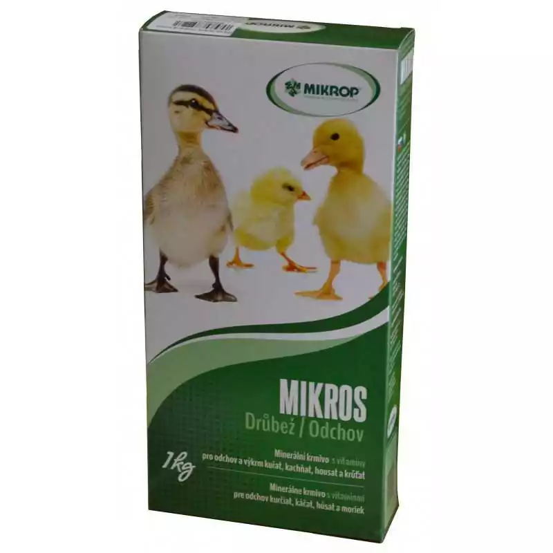 MIKROS Odchov miner�lne krmivo