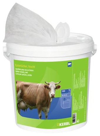 Papierov� utierky vlh�en� v vedre