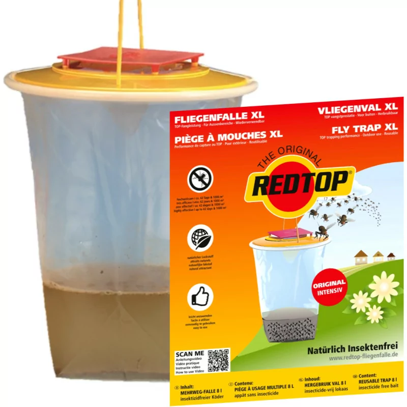 Pasca na muchy REDTOP Standard 8L