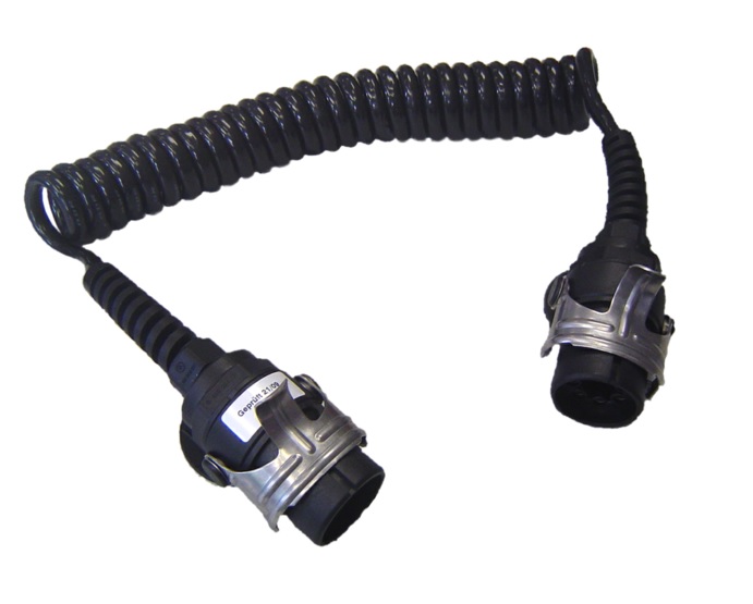 Prepojovac� k�bel,7pin 24V/ typ N, 4,2m plast -�ierny-