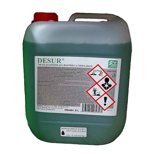 DESUR 5 l - plo�n� dezinfekcia