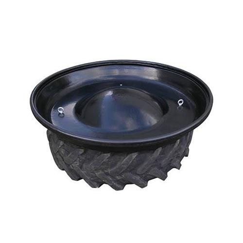 Plastov� ��ab na k�menie JFC, kruhov� 170 x 20cm, �ierny