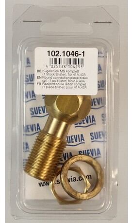 Gu�ov� mosadzn� spojka pre nap�ja�ky Suevia 41Aa 43A kompletn�