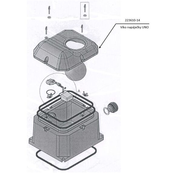 ND Horn� veko pre nap�ja�ku UNO