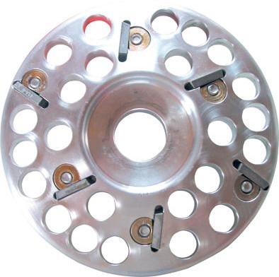 Kot�� str�hacie KHD-6 so 6 segmentami