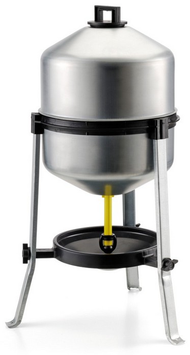 Stojanov� nap�ja�ka pre hydinu 30 l - plechov�