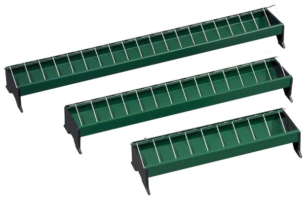 Krm�tko plastov� pre hydinu s kovovou mrie�kou, ��rka 12 cm - 12 x 50 cm