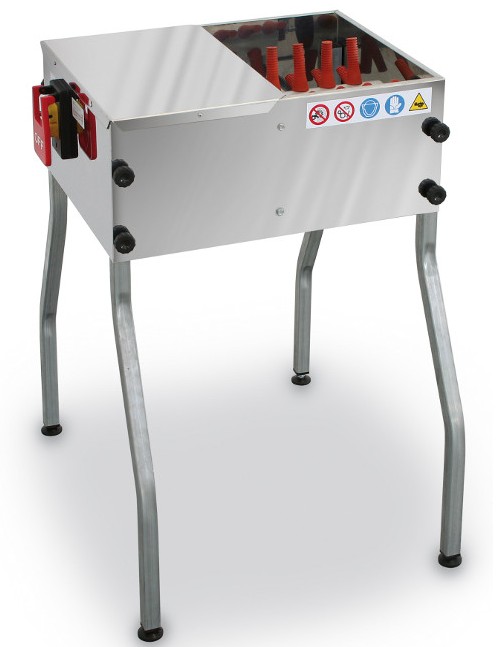 Elektrick� �klba�ka hydiny, nerez - 24 prstov