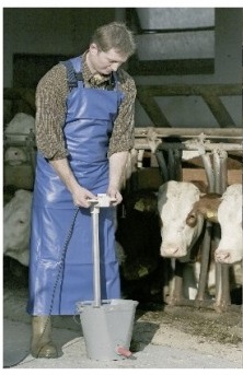 Dojacia a um�vacia z�stera 125x125cm modr�