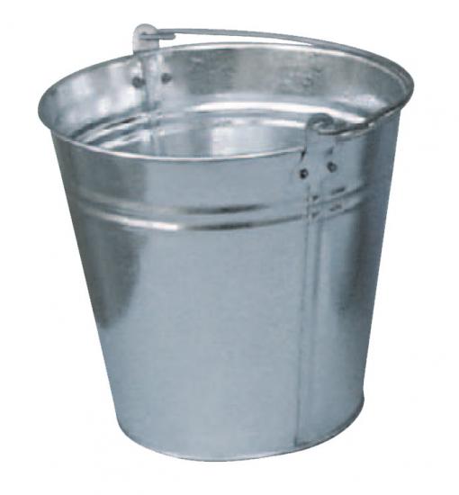 Vedro plechové pozinkované - 15 l