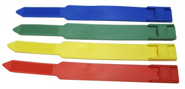 P�ska na nohy plastov� "KLASIK" - modr�