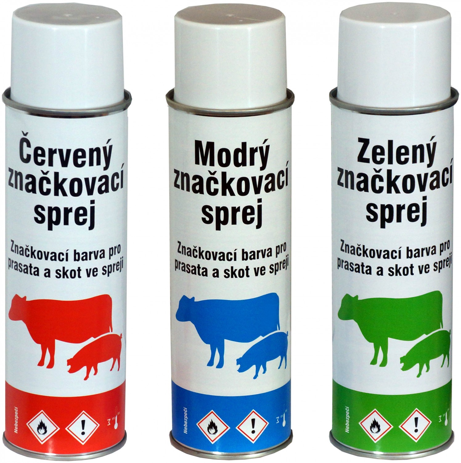 Zna�kovacie sprejov� farby EURO 500 ml - modr�