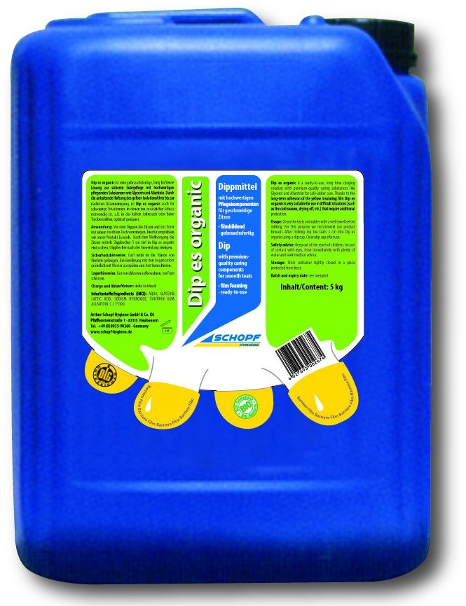 Dip es organic - pr�rodn� nam��ac� prostriedok - kanister 5 kg