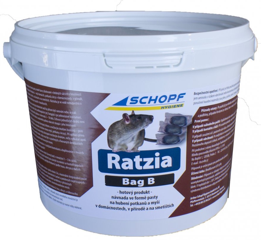 Ratzia BAG-B nástraha vo forme pasty - sáčok 15 g