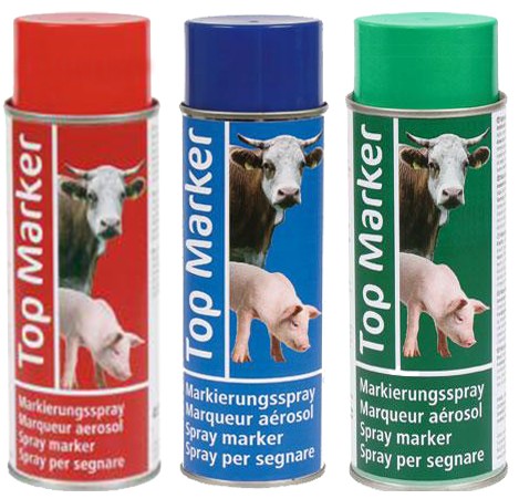 Zna�kovacia farba TOP MARKER - �erven�