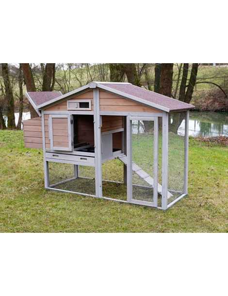 Kur�n Bonny s kovov�m r�mom na podlahe