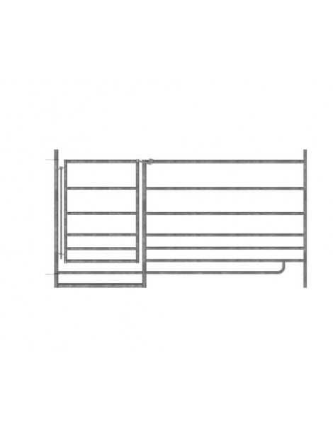 Modul�rne hradenie panel s br�nou 2.75x0.92m