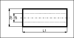 p�zdro ø 55x65x122 bronzov�