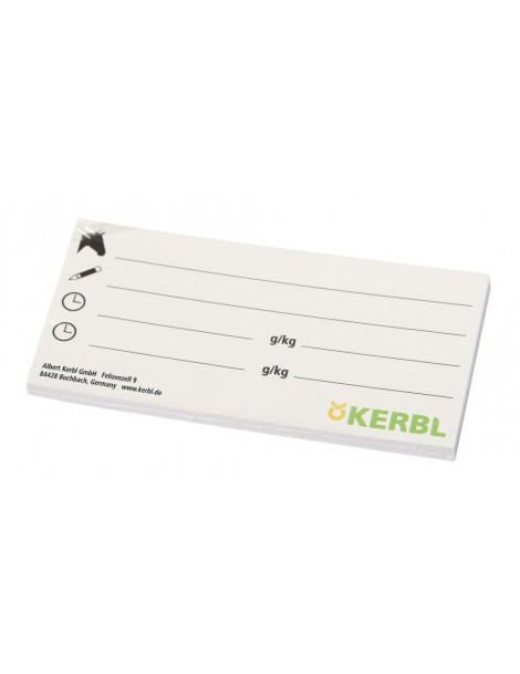 Karta na popisovanie na krytie na vedro set 20ks