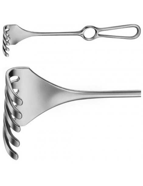 H�k na rany 23cm zahnut� 5 zubov