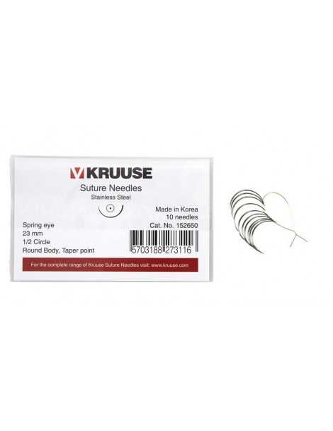 KRUUSE chirurgick� �icie ihly 23mm, 1/2 s pru�n�m ��kom