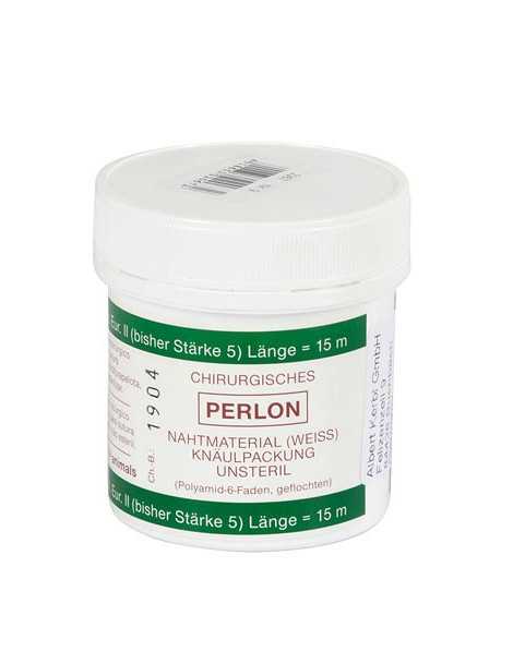 �ijac� materi�l Perlon, 15m, tmavozelen�