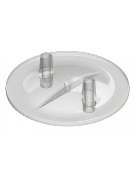 Veko na konvu s 2 trubi�kami 16 x 20 mm