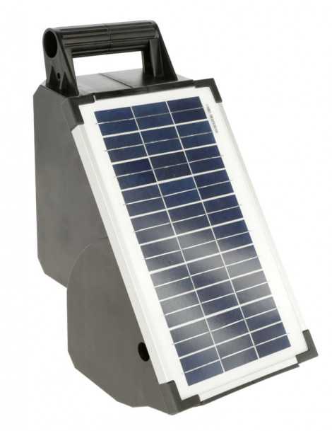  AKO SunPower S800, 12V bat�ria, 8W sol�r