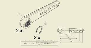 k��� brzdy ADR 10 dr�ok, va�ka DX .:S:., celkov� d�ka 315 mm