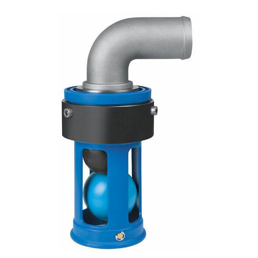 uz�ver plav�kov� ø80, DN80 2 gula, RIV 410 ACQUA MARINA