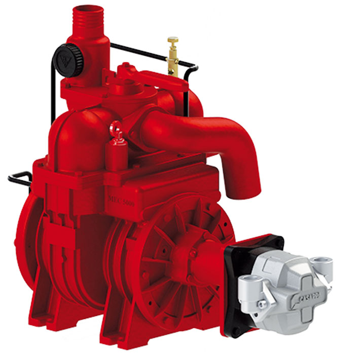 v�veva MEC 8000 H zostaven� vr�tane hydromotoru