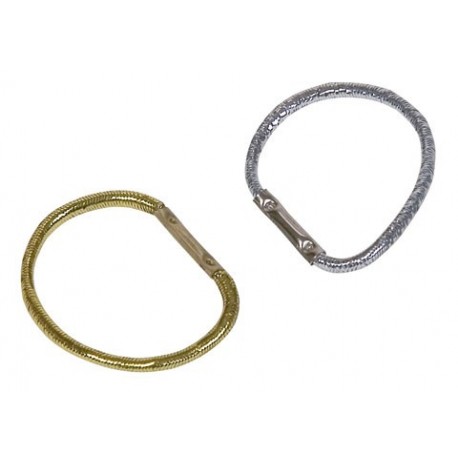 Gumi�ky do hrivy strieborn�