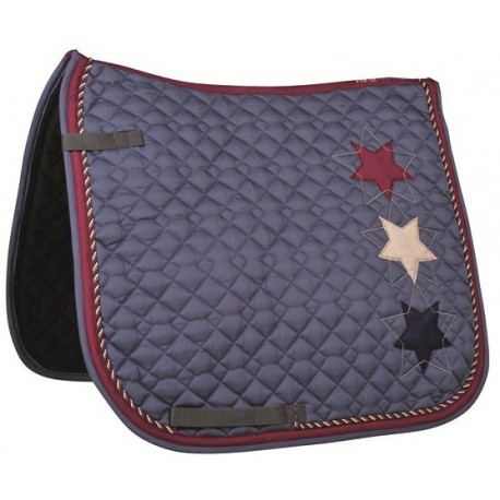 HKM �abraka STARS s hiezdami farba: ru�ov�