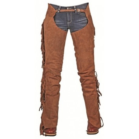 HKM-chaps so strapcami SHOW farba:tmavohned�