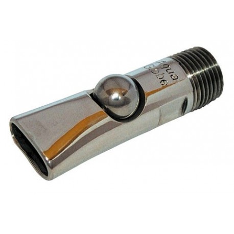 Hryzacia n�soska s gul��kou AquaGlobe - 1/2�,   z nerezu,   O��pan�