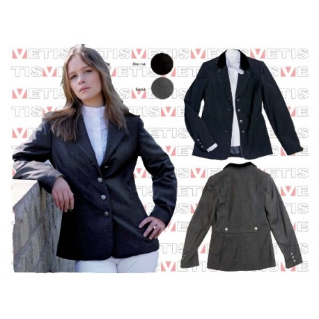 Jazdeck� sako Tattini d�mske �ierne �.46