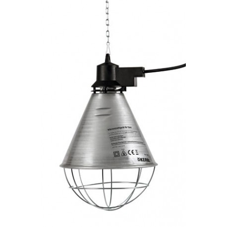 Kovov� kryt k infra�ervenej ohrievacej lampe,   s 2,  5 m k�blom