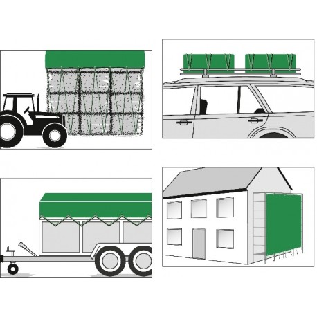 Krycia plachta PolyGuard 1,5 x 6 m