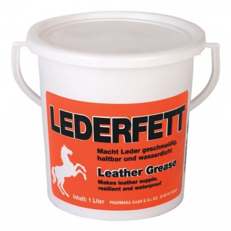 Mas� na ko�u LEDERFETT - 1000ml �ierna