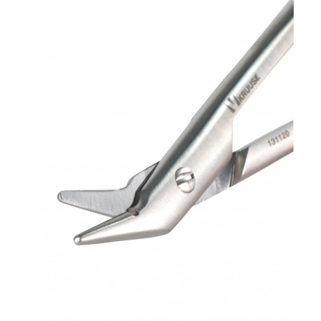 No�nice na suturu zahnut� zubat�,   12cm