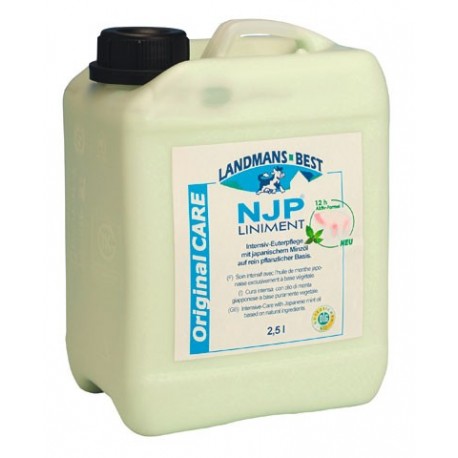 O�etruj�ci prostriedok na vemeno-2,5 L, Orig.NJP-Liniment 