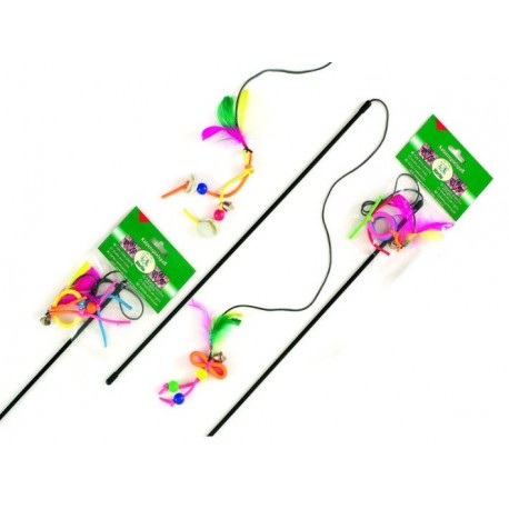 Palica s pierkami a hra�kou 50cm