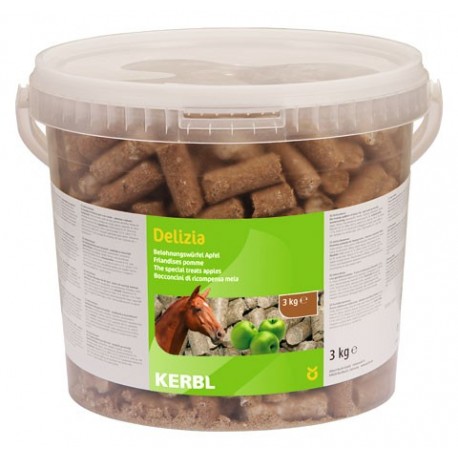 Poch��ka pre kone DELIZIA - jablko,   3kg