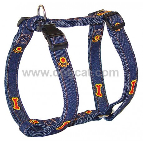 Postroj Jeans modr� 15mm/30-50cm S