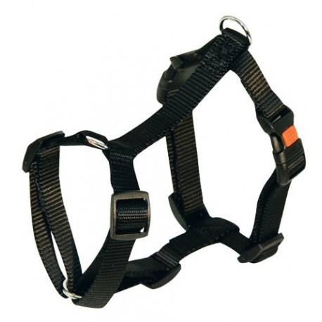 Postroj MIAMI - �ierny  25mm/75-100cm XL