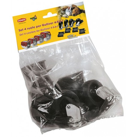 Set koliesok k transportn�m klietkam Gulliver